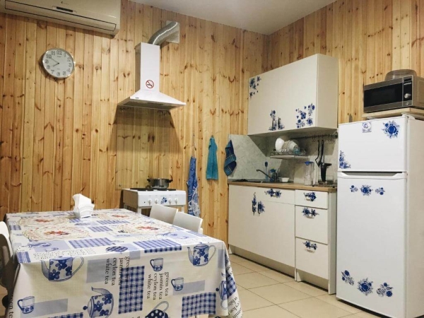 Кухня в стиле гжель в квартире и частном доме: дизайн интерьера, 114 фото