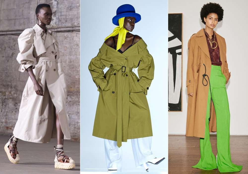 От ярких пальто до широких джинсов: 10 основных модных тенденций весны 2021