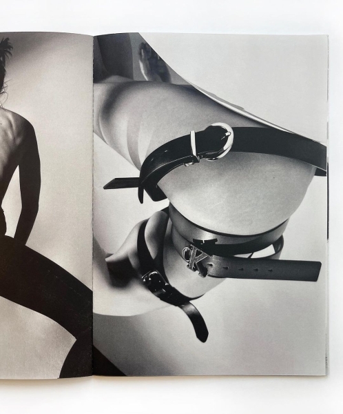 Белла Хадид позирует в одних ремнях в новой кампании Calvin Klein