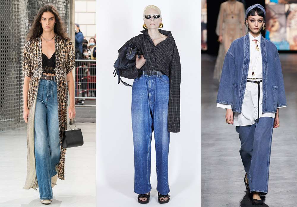От ярких пальто до широких джинсов: 10 основных модных тенденций весны 2021