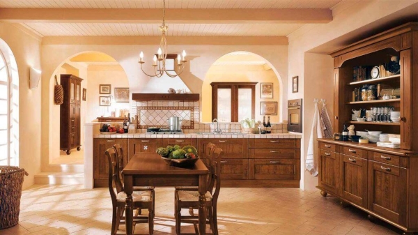 Кухня в итальянском стиле: интересный дизайн и декор интерьера (70 фото)