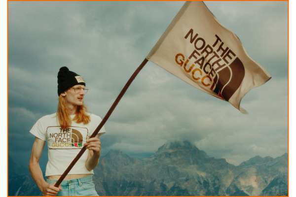 Gucci представил кампанию коллаборации с The North Face