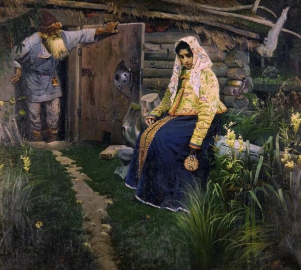 М. В. Нестеров, «За приворотным зельем», 1888 г.
