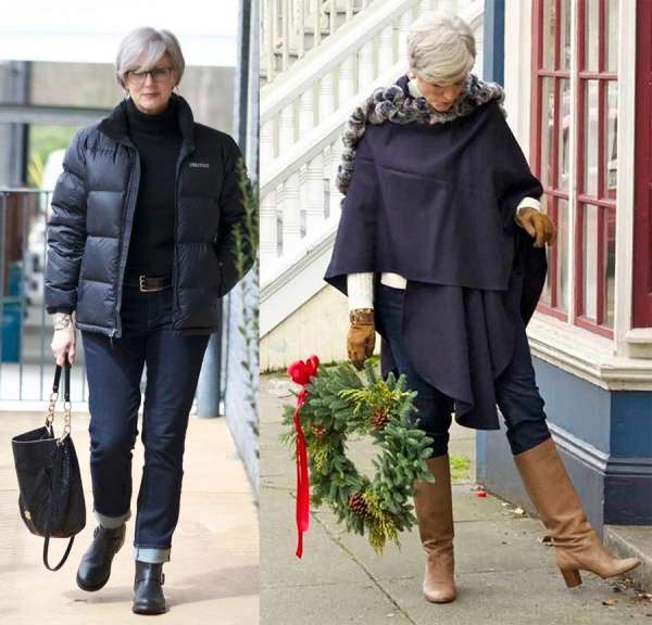 Как красиво одеваться женщинам старше 50 лет зимой: советы стилиста