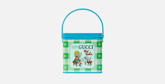 Gucci выпустил сумку в виде винтажного ланчбокса