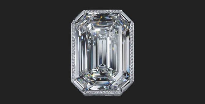 Chanel создал ожерелье с бриллиантом 55,55 карат в честь аромата No5
